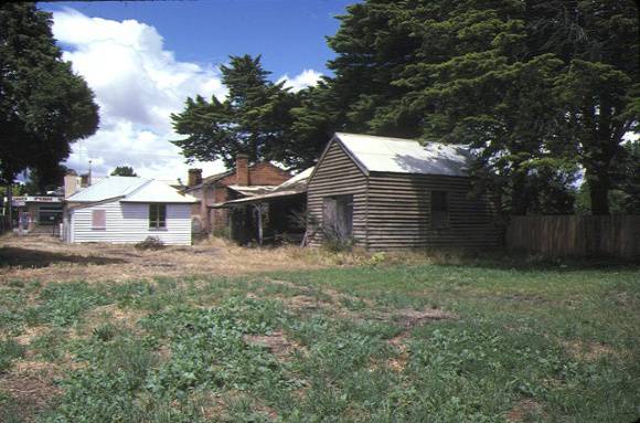 former blacksmiths cottage & shop main street bacchus marsh view of property dec1978