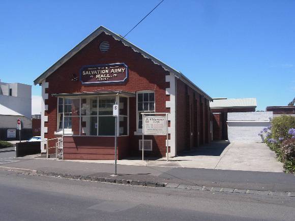 Salvation Army Temple, Hobsons Bay Heritage Study 2006