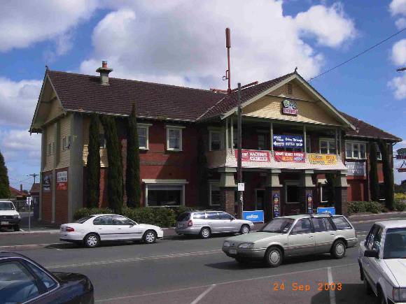 Rifle Club Hotel, Hobsons Bay Heritage Study 2006
