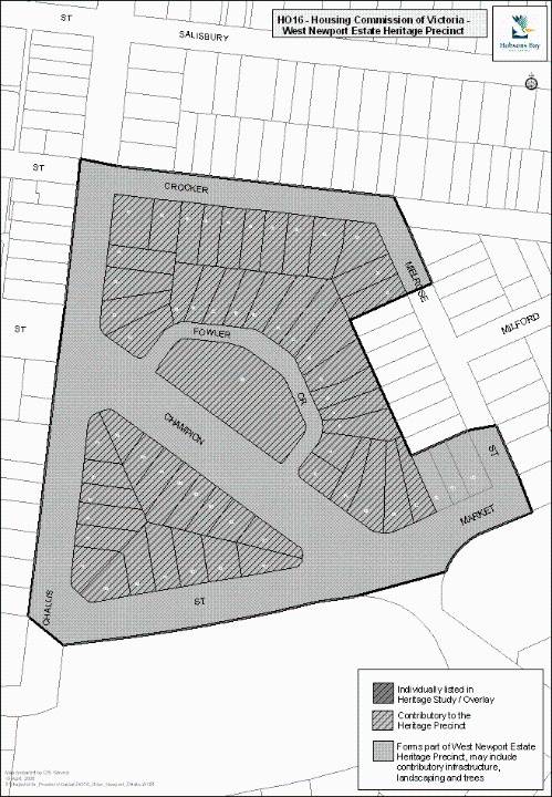 HCV West Newport Estate Precinct, Hobsons Bay Heritage Study 2006