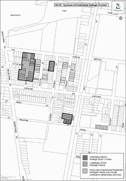 Spotswood Residential Heritage Precinct, Hobsons Bay Heritage Study 2006