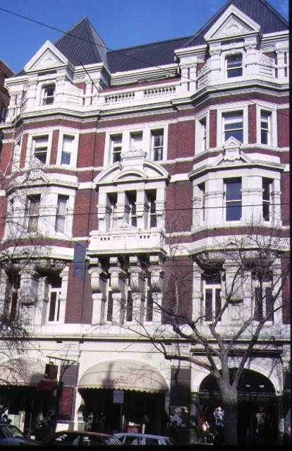 1 austral building collins street melbourne front view