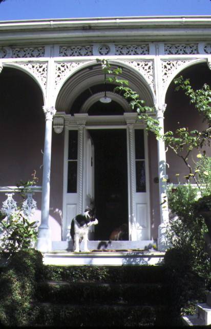 zetland yarra street hawthorn detail front entrance mar1987