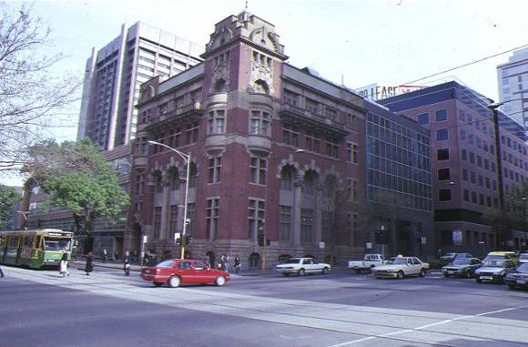 former new zealand loan & mercantile company ltd building collins street melb streetscape
