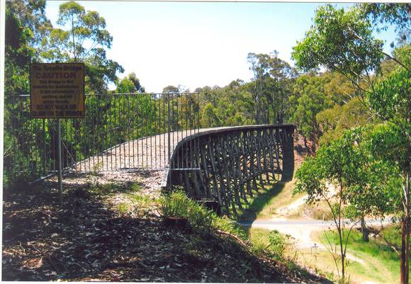 B7680 Wairewa Trestle Rail Bridge