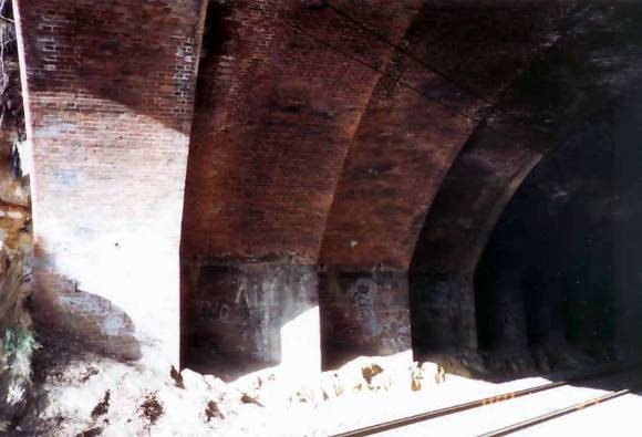 B7683 Dandenong Road Railway Bridge Underside 3