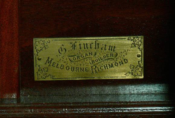 B7336 Paton Memorial Organ
