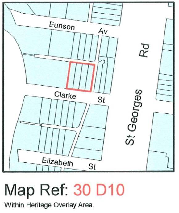 City of Darebin Heritage Review 2000 (map)
