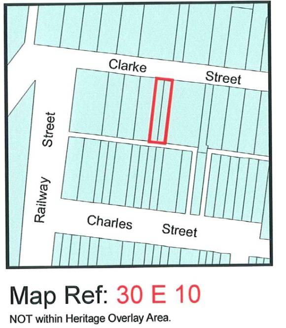 City of Darebin Heritage Review 2000 (map)
