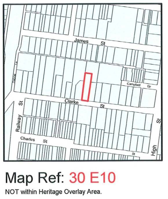 City of Darebin Heritage Review 2000 (map)