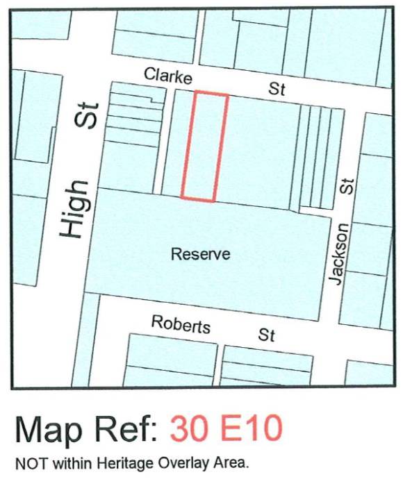 City of Darebin Heritage Review 2000 (map)