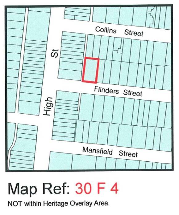 City of Darebin Heritage Review 2000 (map)