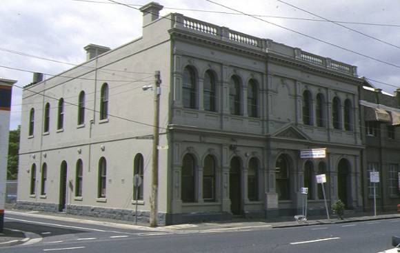 free medical mission dispensary wellington street collingwood side view feb1986