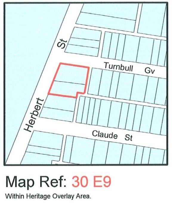 City of Darebin Heritage Review 2000 (map)