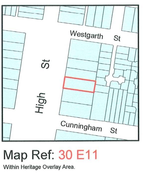 City of Darebin Heritage Review 2000 (map)