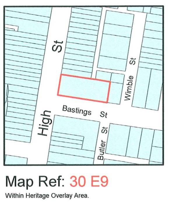 City of Darebin Heritage Review 2000 (map)