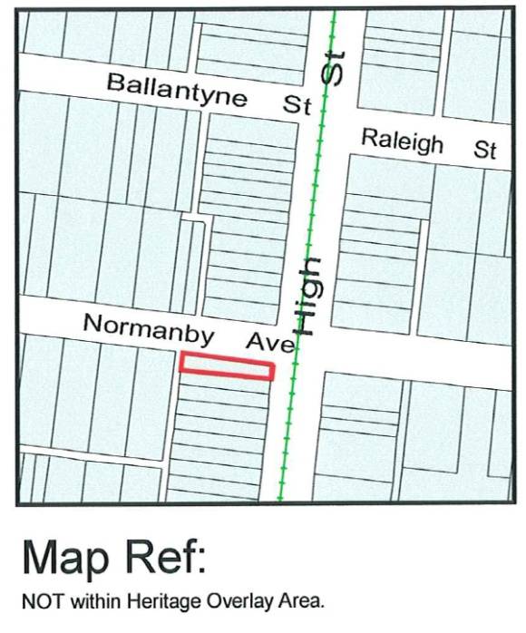 City of Darebin Heritage Review 2000 (map)