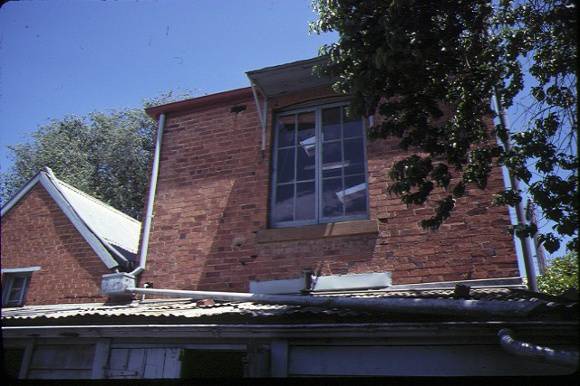 bacchus marsh express office & printing works rear view jan1981