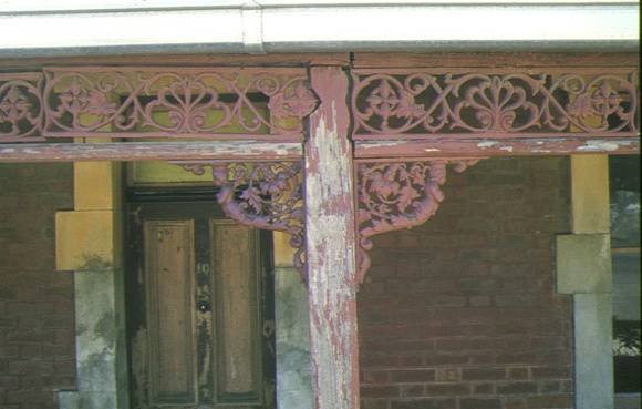residence gisborne rd bacchus marsh detail of iron lace