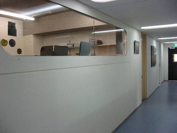 Plumbers & gasfitters ground floor corridor