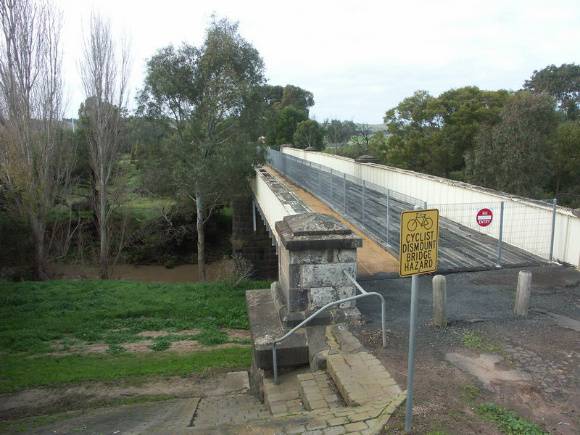 Iron Bridge over Leigh River
