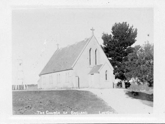 The Church of England, Linton, n.d.  Source: Linton Historical Society.
