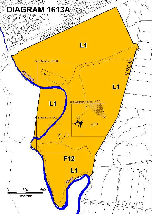 Werribee Park Plan A - Extent of Registration 2012