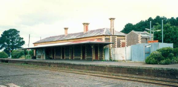 B4458 Birregurra Railway Station