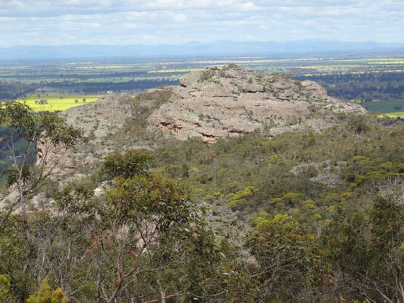 L10163 Mount Arapiles view across  summit