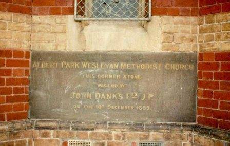 B5754 Frmr Wesleyan Methodist Church Plaque