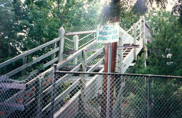 B6321 Middle Brighton Footbridge