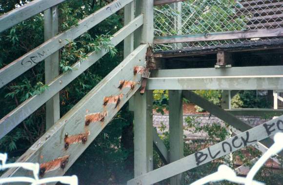 B6321 Middle Brighton Footbridge