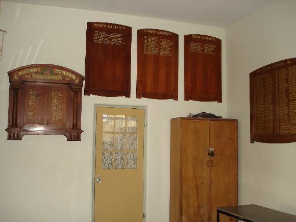 High School Maryborough Honour Boards_KJ_26 Jul 07 