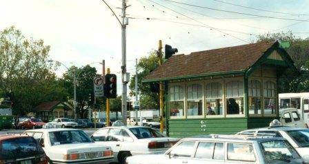B6853 Tram Shelters St Kilda Rd & High St & Lorne