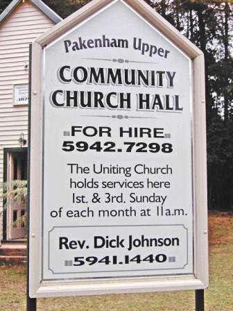 B6462 Pakenham Upper Community Hall