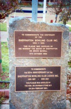 B7281 Shepparton Bowling Club