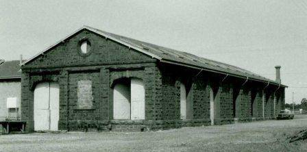 B3847 Kyneton Railway Station Goods Shed