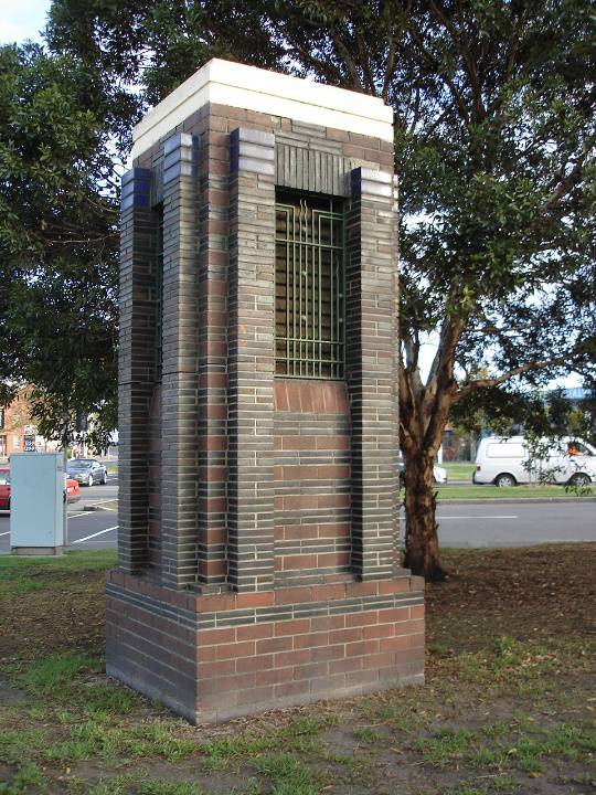 Underground toilet_West Melbourne_May 2007_brick ventilator