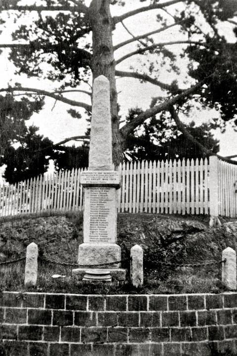 Eltham War Memorial - Original site: Corner of Main Road and Bridge Street Eltham - Citation for Eltham War Memorial June 2013