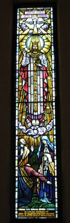 Brunswick Christ Church Anglican Jesu Joy, Mathieson & Gibson cartoon, made by Brooks, Robinson & Co. 1952