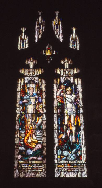 Corio Geelong Grammar School Chapel_ Michael and Uriel