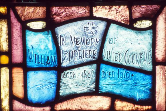 Tahara St Peters Ang Church detail Orval