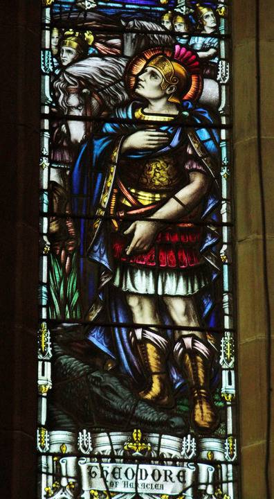 Parkville Trinity College Chapel Moule detail RB