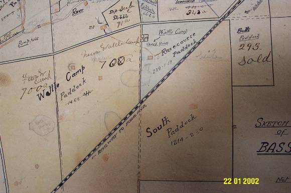 23192 Bassett Homestead Branxholme estate map 1380