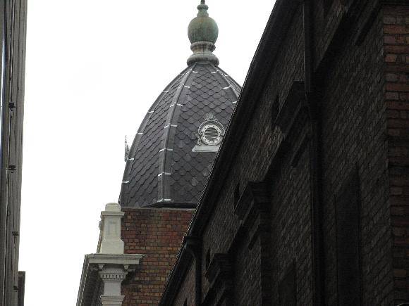 Repaired slatework to east dome Aug2014