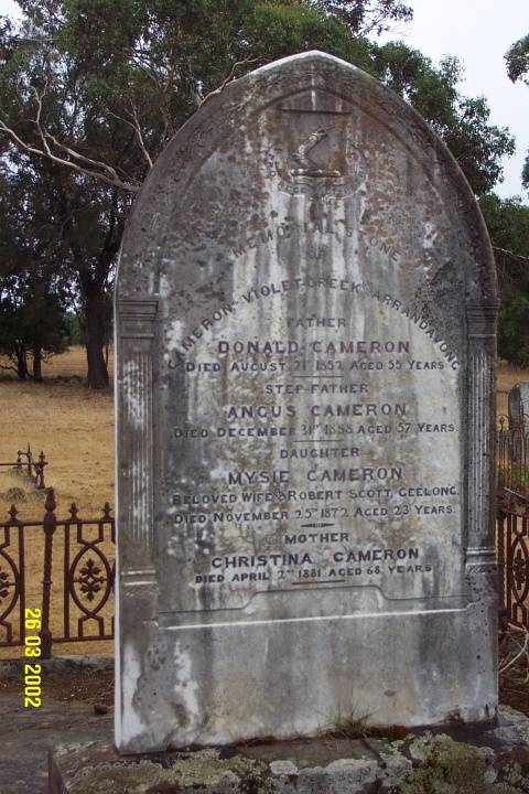 23475 Cemetery Branxholme Cameron 0590