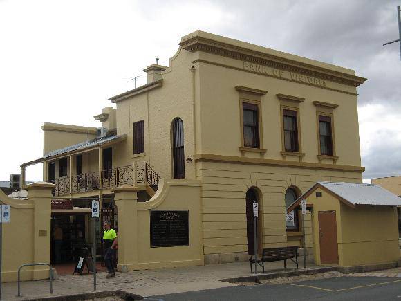 Former Bank of Victoria rear
