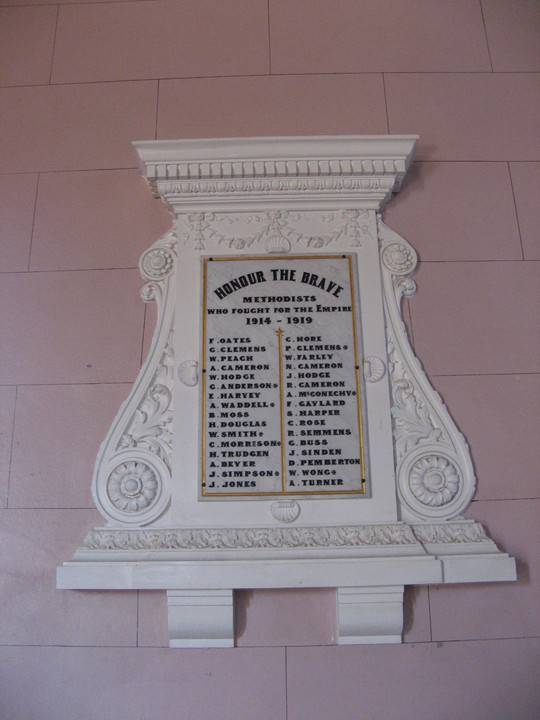 Church Honour Board