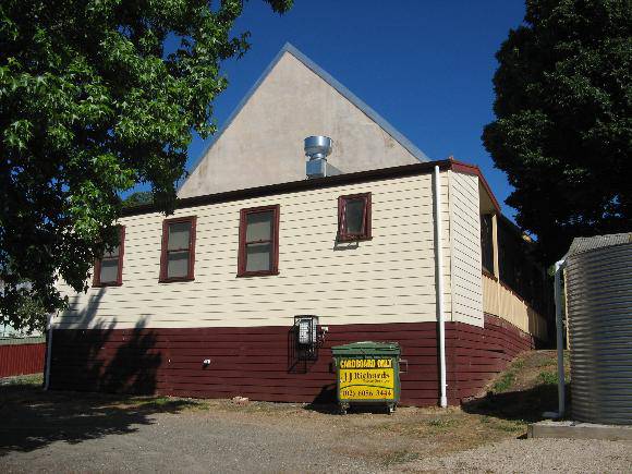 Church rear addition