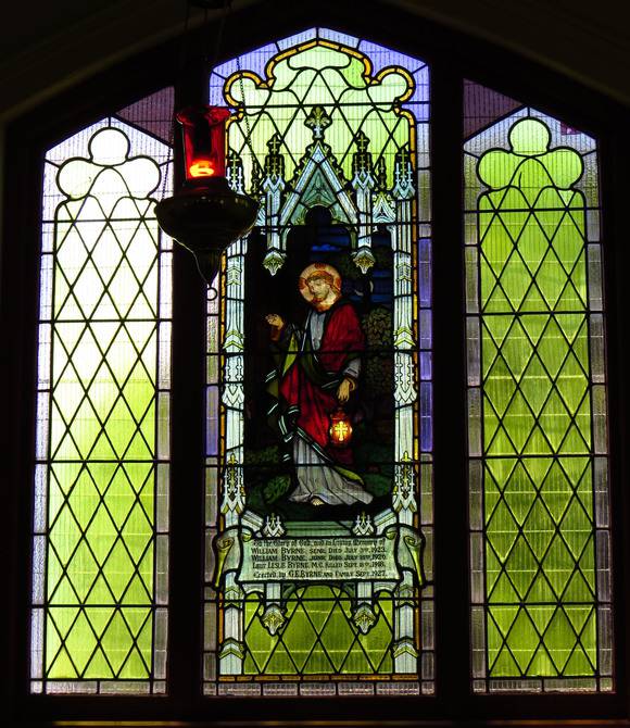 Trentham St Georges Anglican Church, Light of the World, Brooks, Robinson & Co. 1926-27
